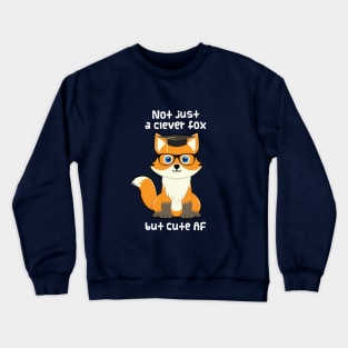 Clever Fox Crewneck Sweatshirt
